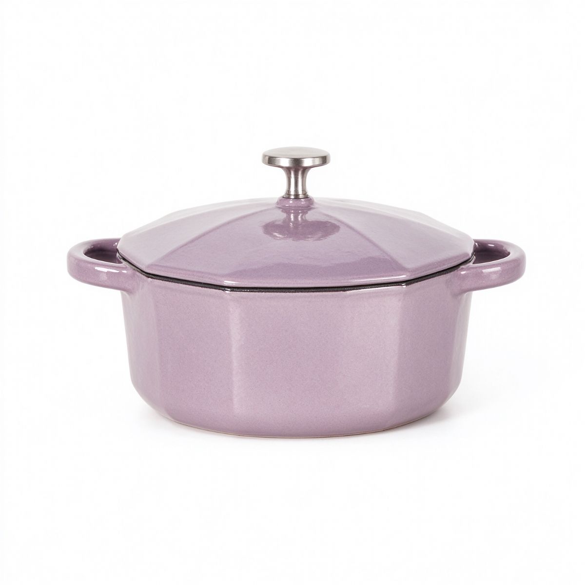 Light Luxury Eight Edged Small Enamel Pot