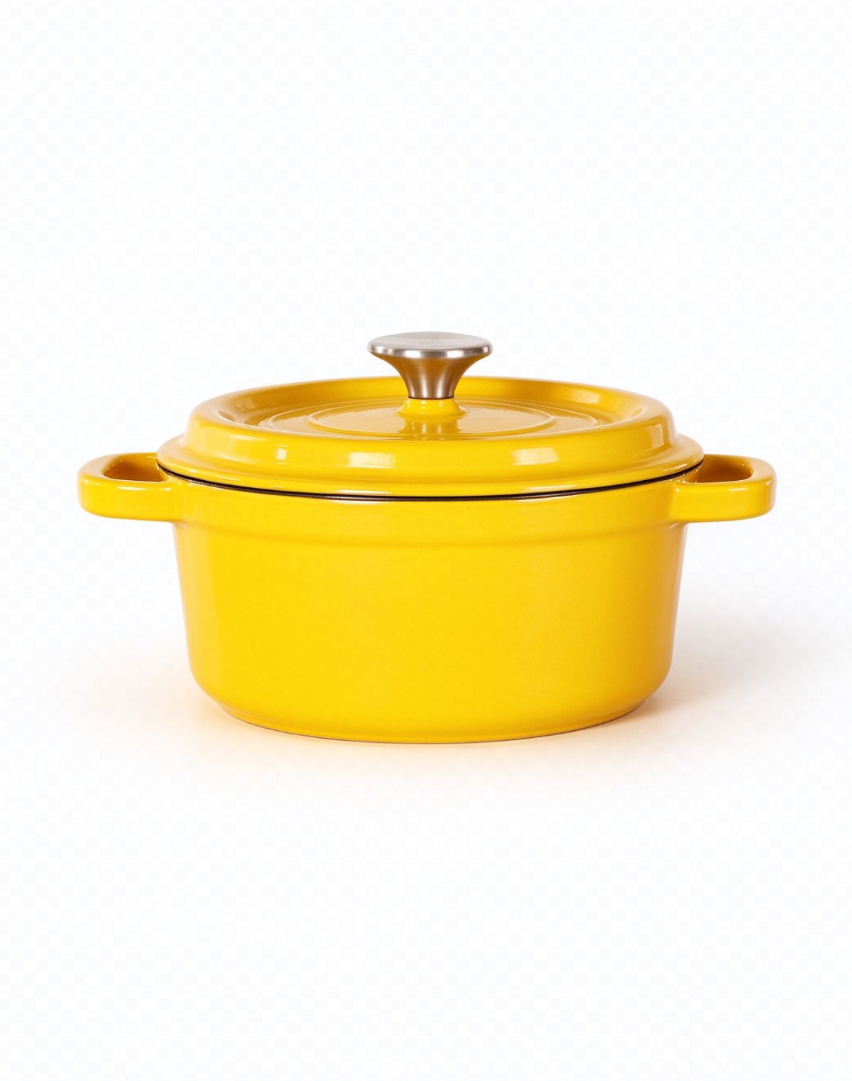 Classic Round Enameled Cast Iron Pot